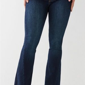 COPY - True religion JOEY flare dark blue jeans~size 27~excellent condition